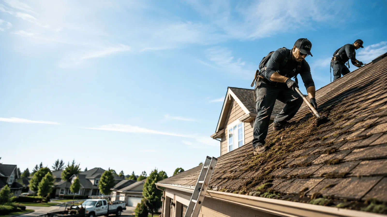 Roof Moss Removal in Martin, SC near me